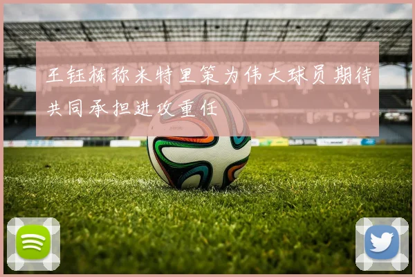 王钰栋称米特里策为伟大球员期待共同承担进攻重任